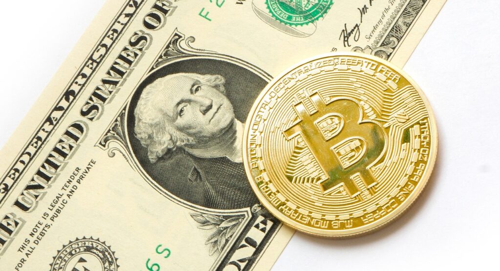 ドルとビットコイン