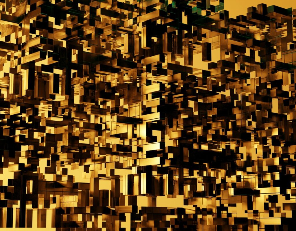 金の集合体