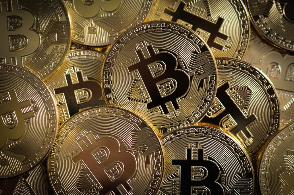 沢山のビットコイン