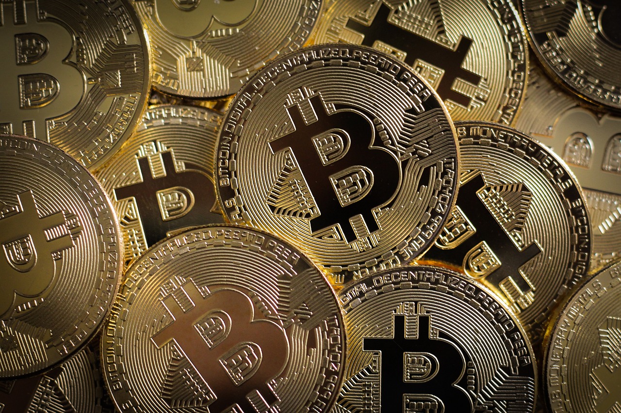 沢山のビットコイン
